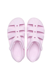 Sandali con strappi Rosa Crocs