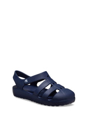 Sandali con strappi Blu Crocs