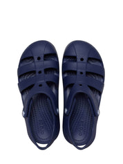 Sandali con strappi Blu Crocs