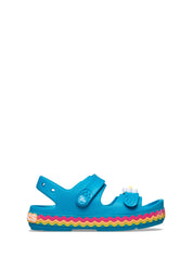 Sandali con strappi Blu Crocs