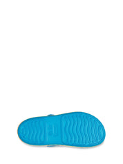 Sandali con strappi Blu Crocs