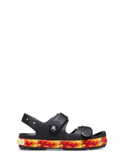 Sandali con strappi Nero Crocs