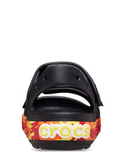 Sandali con strappi Nero Crocs