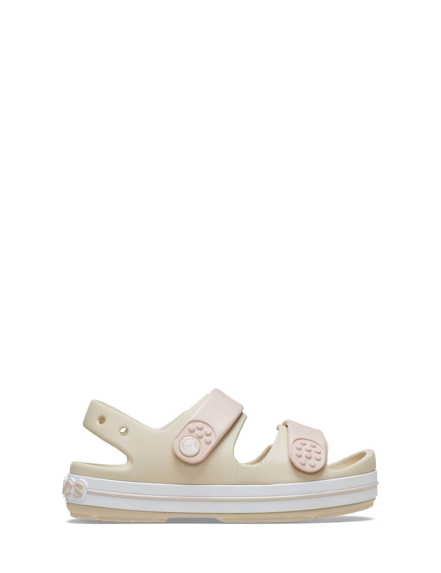 Sandali con strappi Beige Crocs