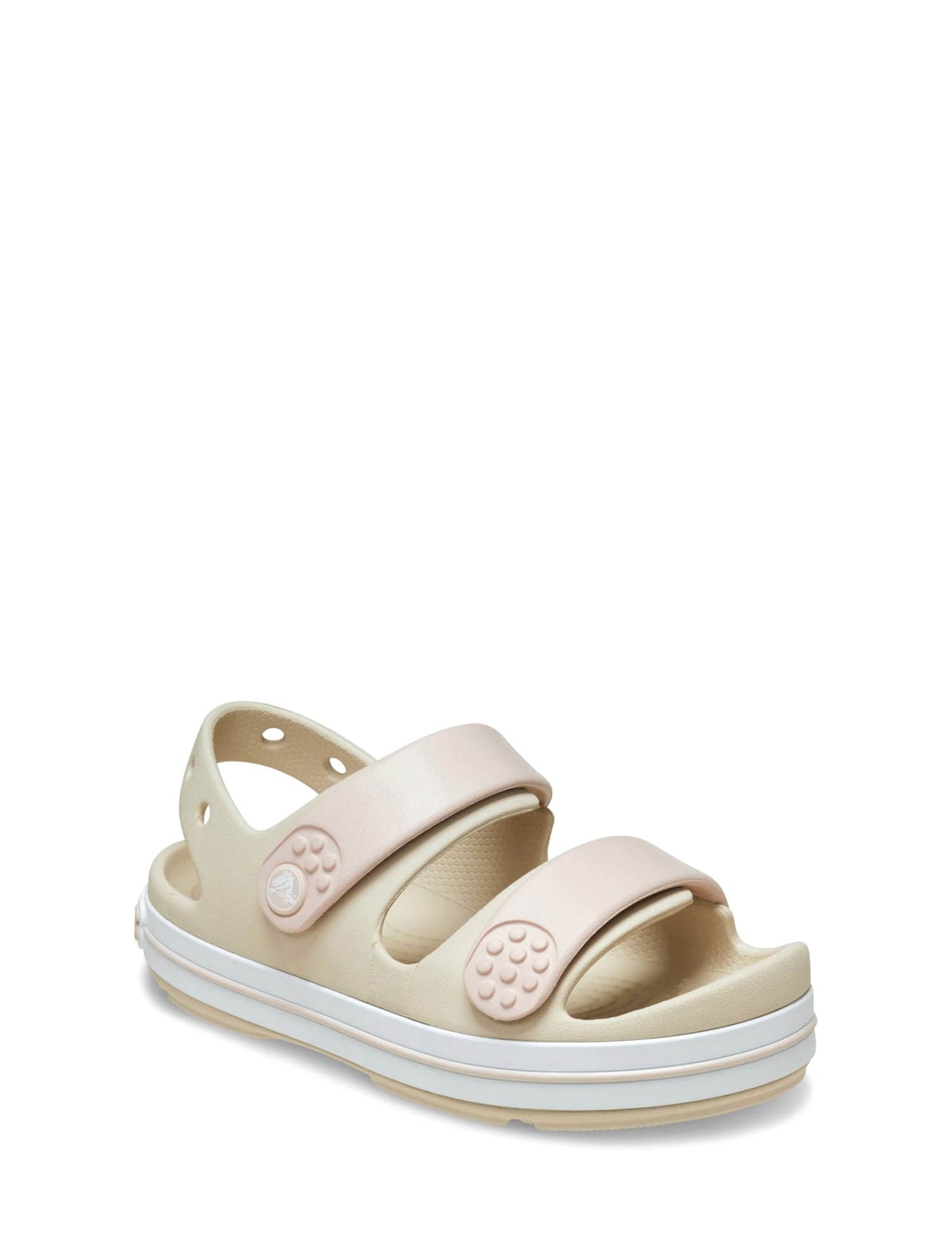 Sandali con strappi Beige Crocs