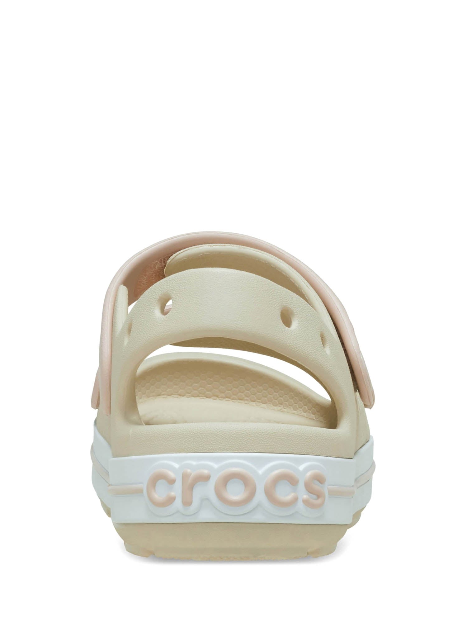 Sandali con strappi Beige Crocs