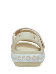 Sandali con strappi Beige Crocs