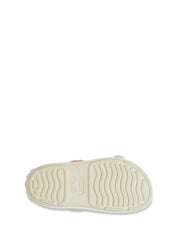 Sandali con strappi Beige Crocs