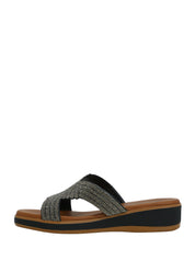 Sandali zeppa Nero Susimoda