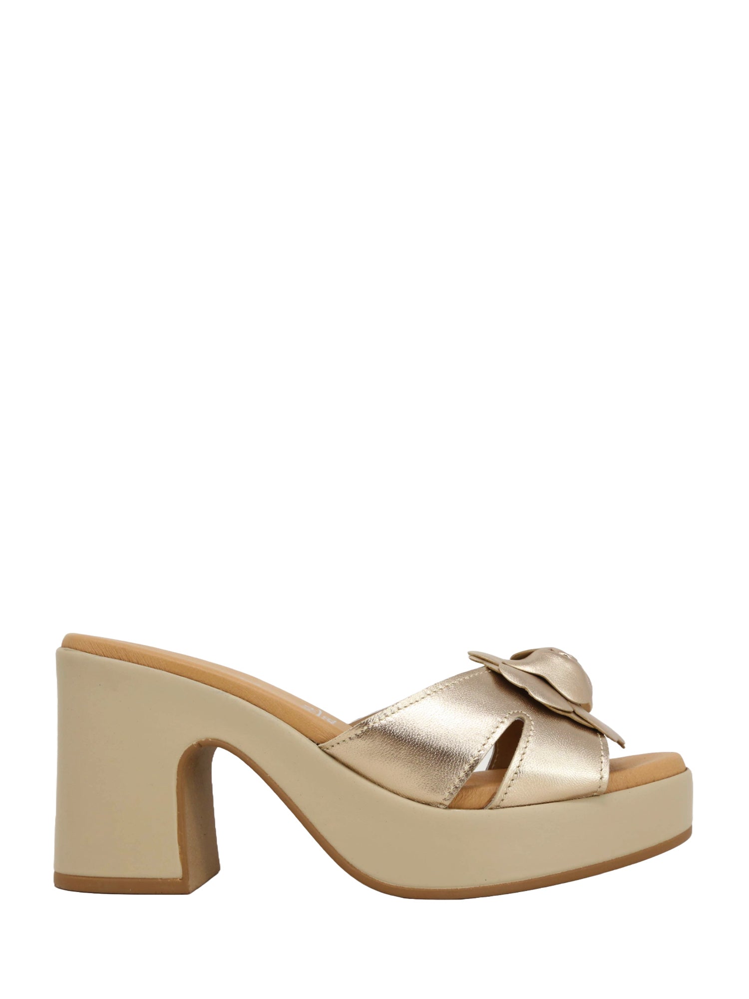 Sandali tacco Bronzo Susimoda