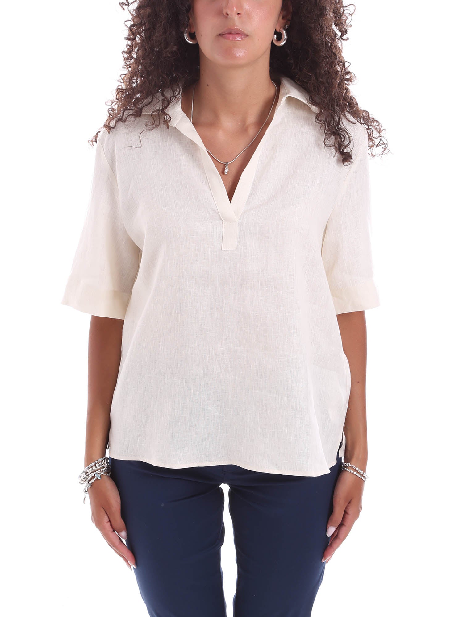 Bluse Avorio Emme Marella