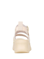 Sandali zeppa Beige Hey Dude