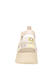 Sandali zeppa Beige Hey Dude