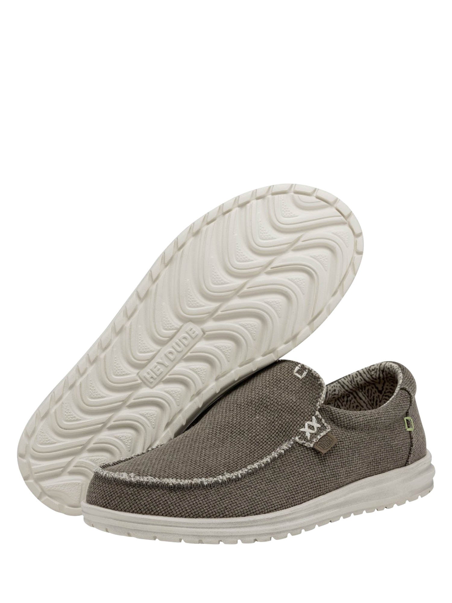 Mocassini Tortora Hey Dude