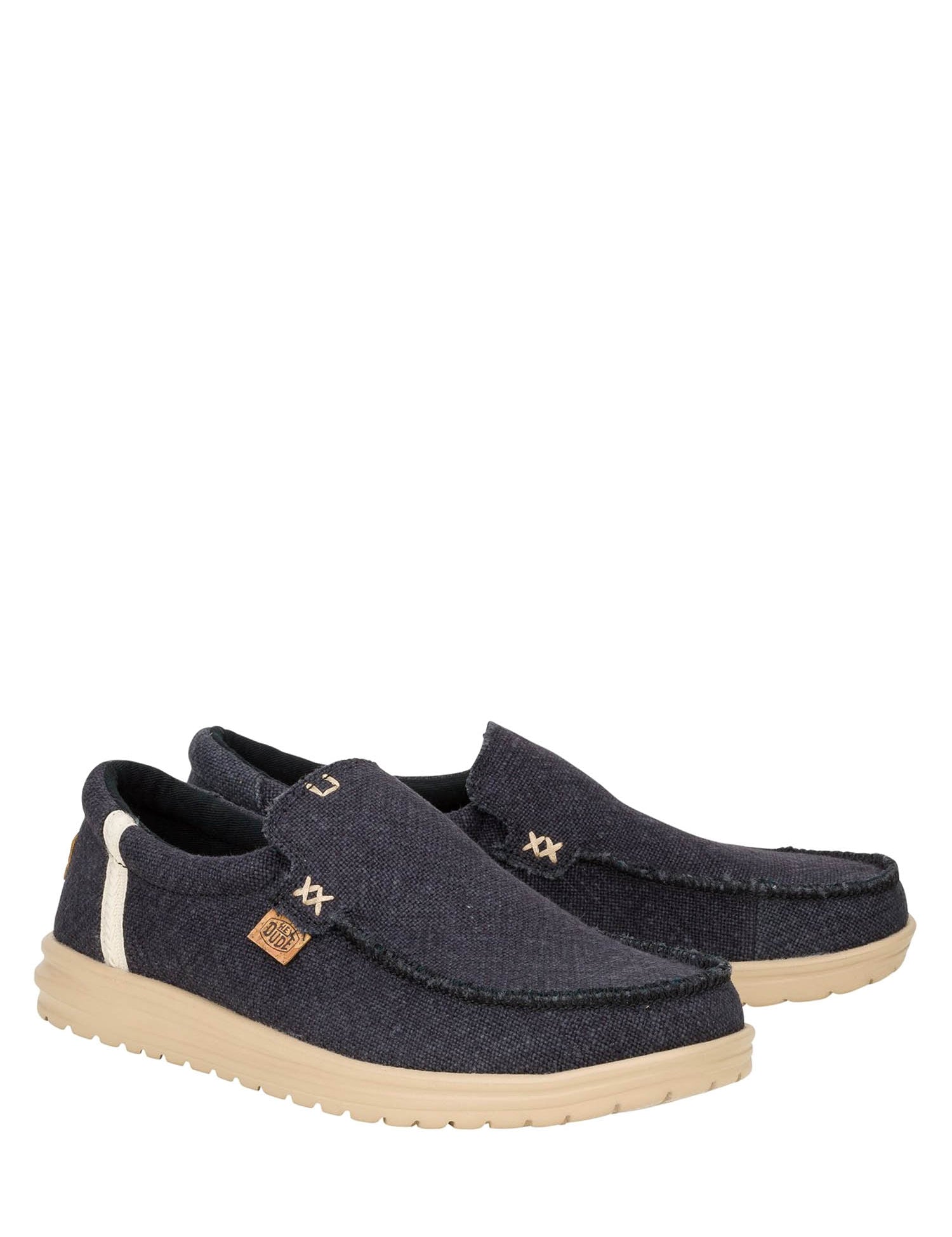 Mocassini Nero Hey Dude