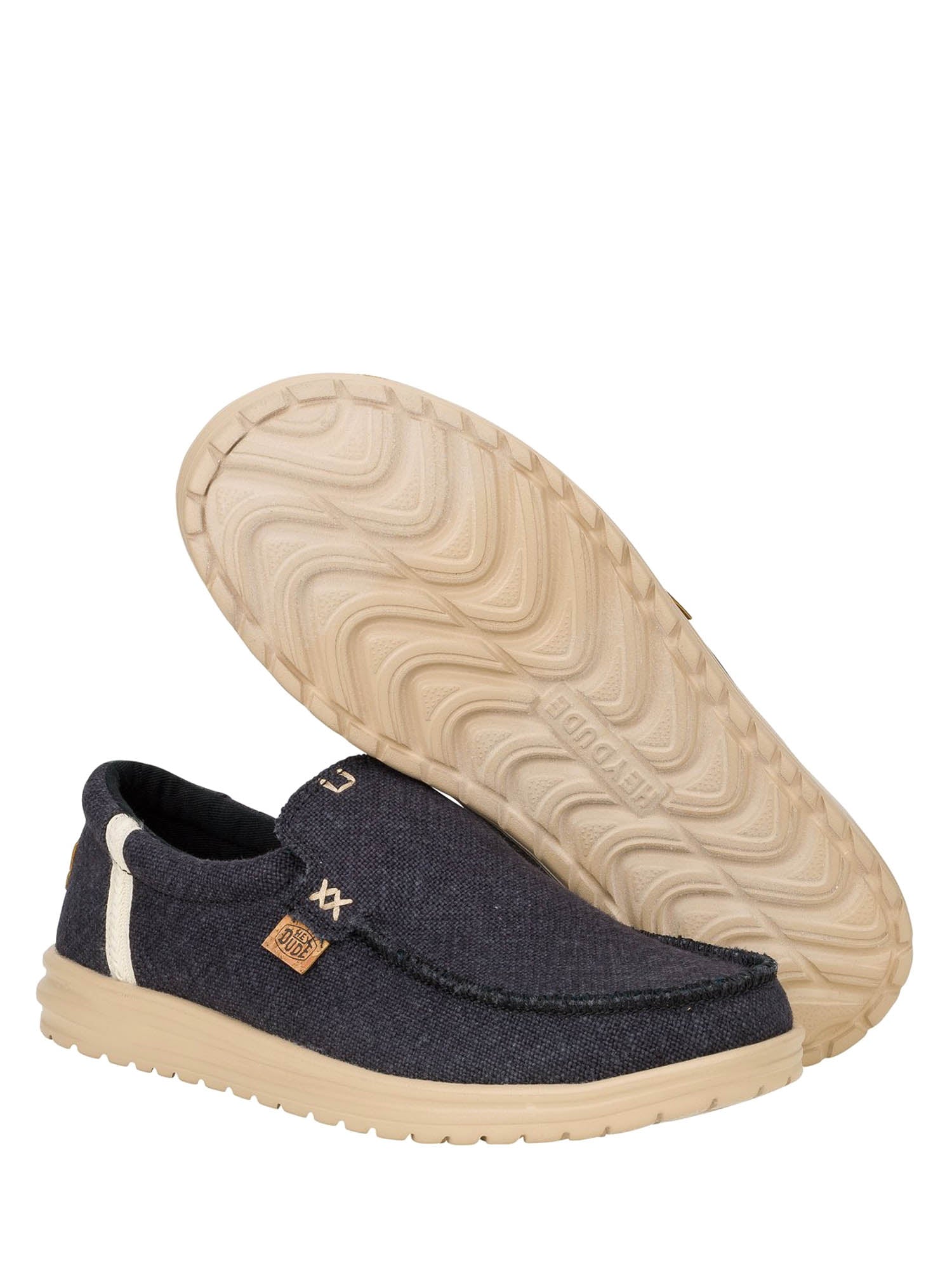 Mocassini Nero Hey Dude