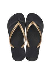 Infradito Nero Oro Ipanema