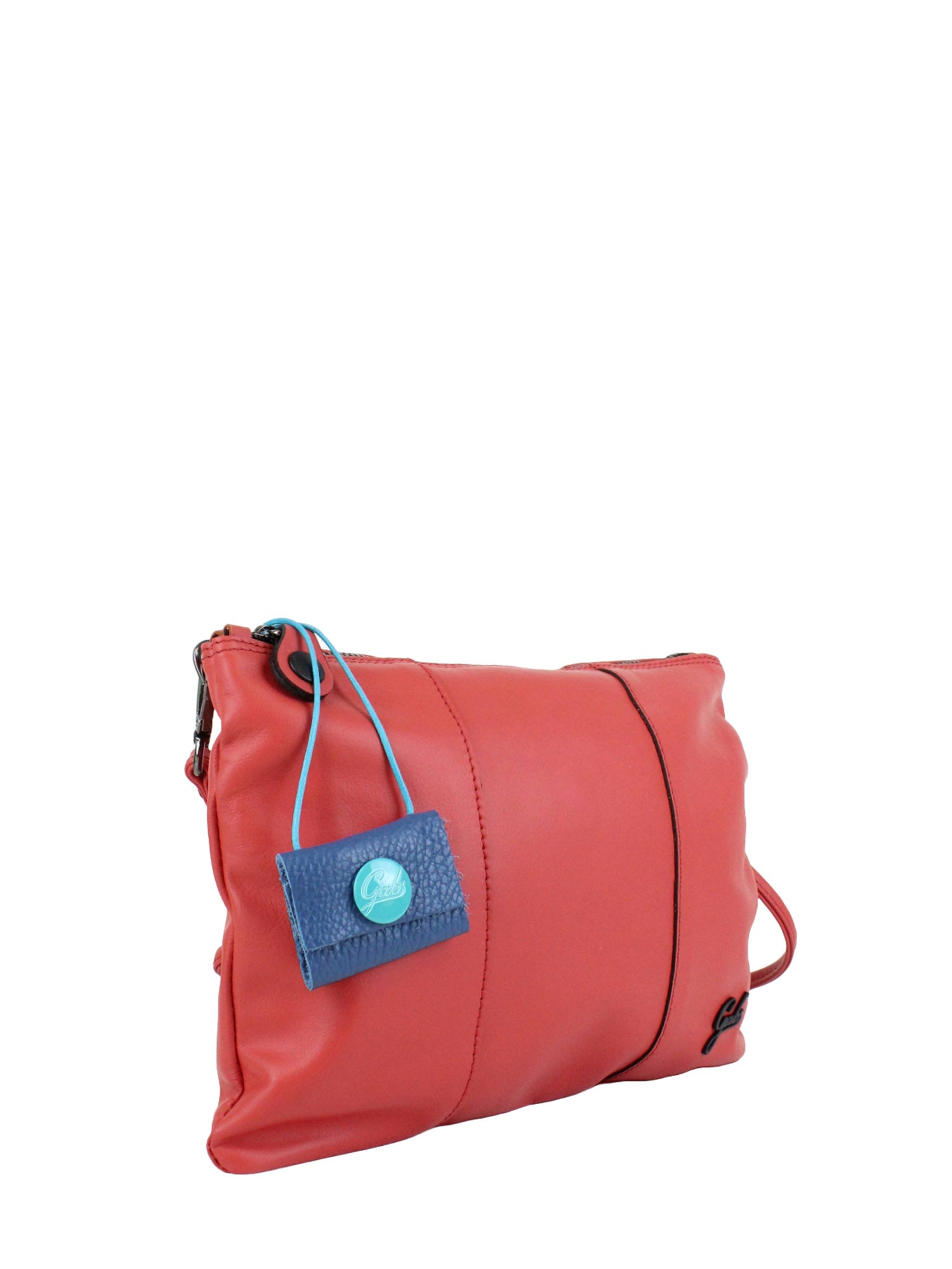 Tracolla Rosso Corallo Gabs