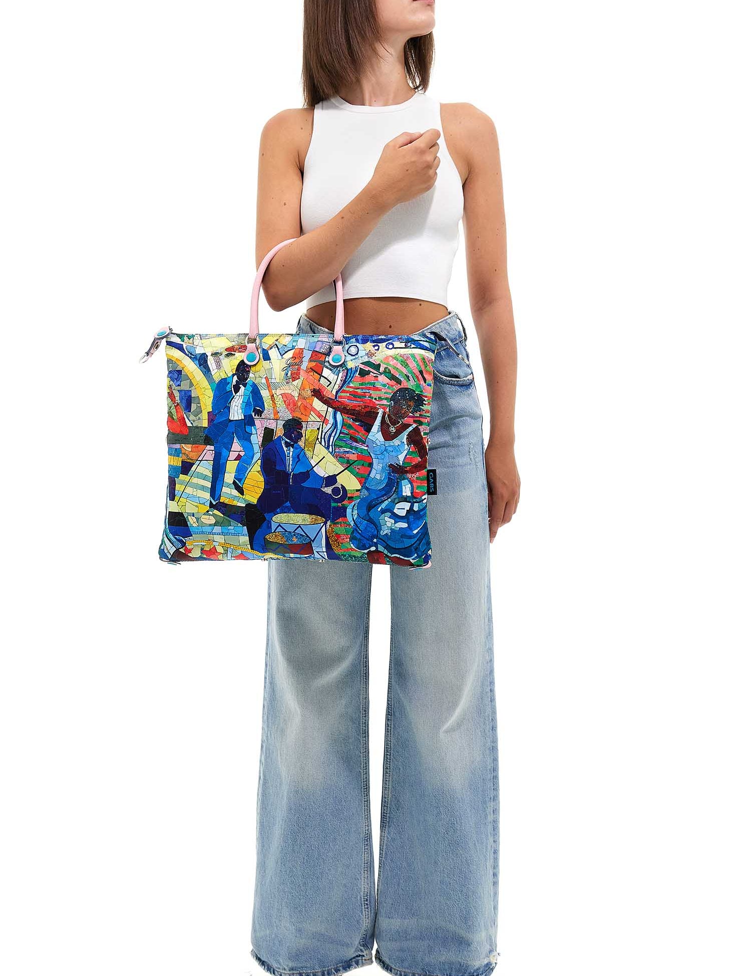 Borse a mano Blu Rosa Gabs