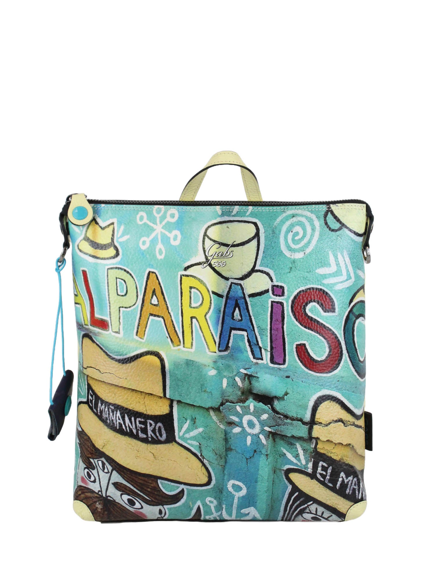 Zaini Celeste Giallo Gabs