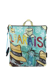 Zaini Celeste Giallo Gabs