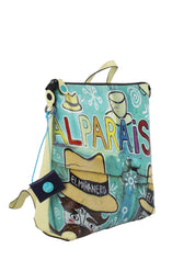 Zaini Celeste Giallo Gabs