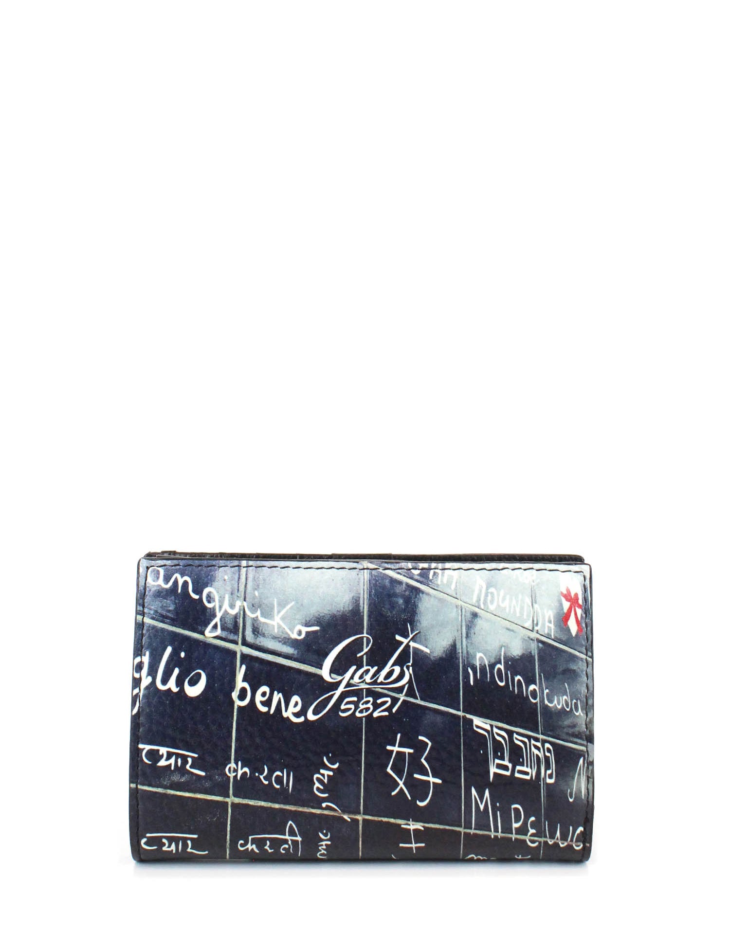 Portafogli Nero Bianco Gabs