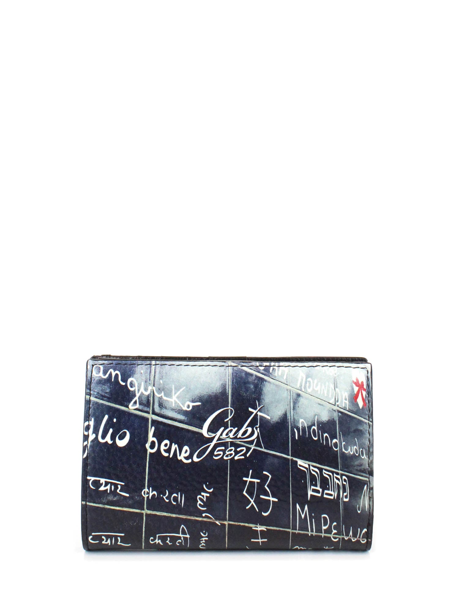 Portafogli Nero Bianco Gabs