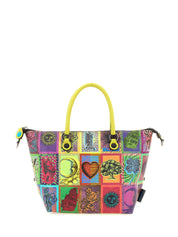 Borse a mano Giallo Viola Gabs