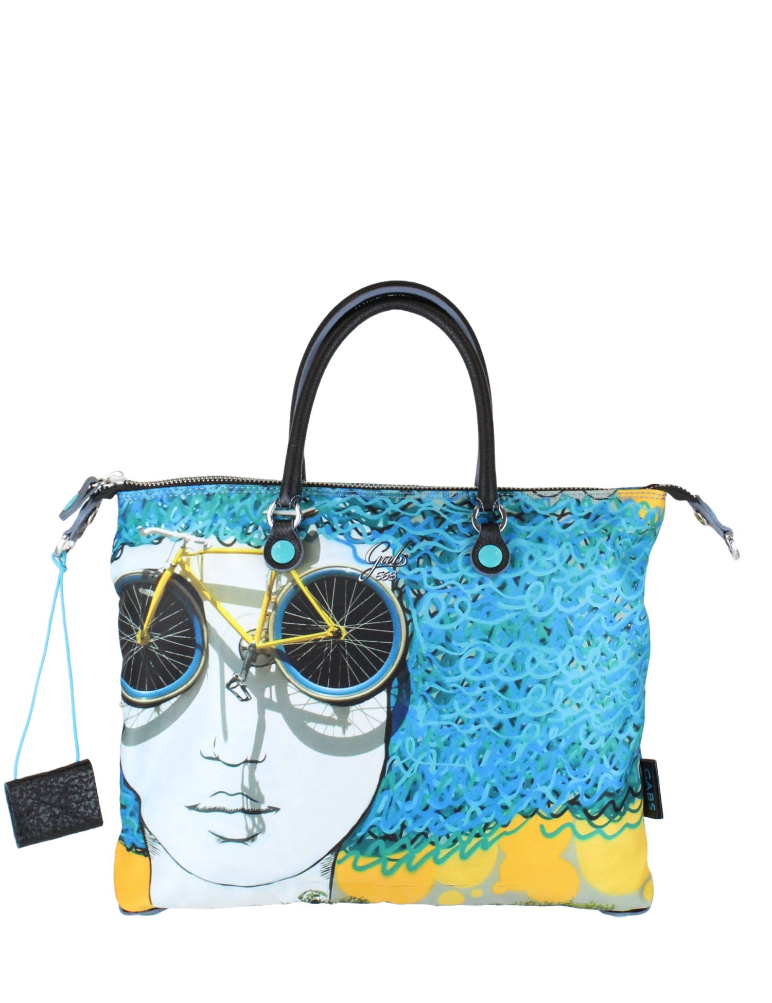 Borse a mano Giallo Celeste Gabs