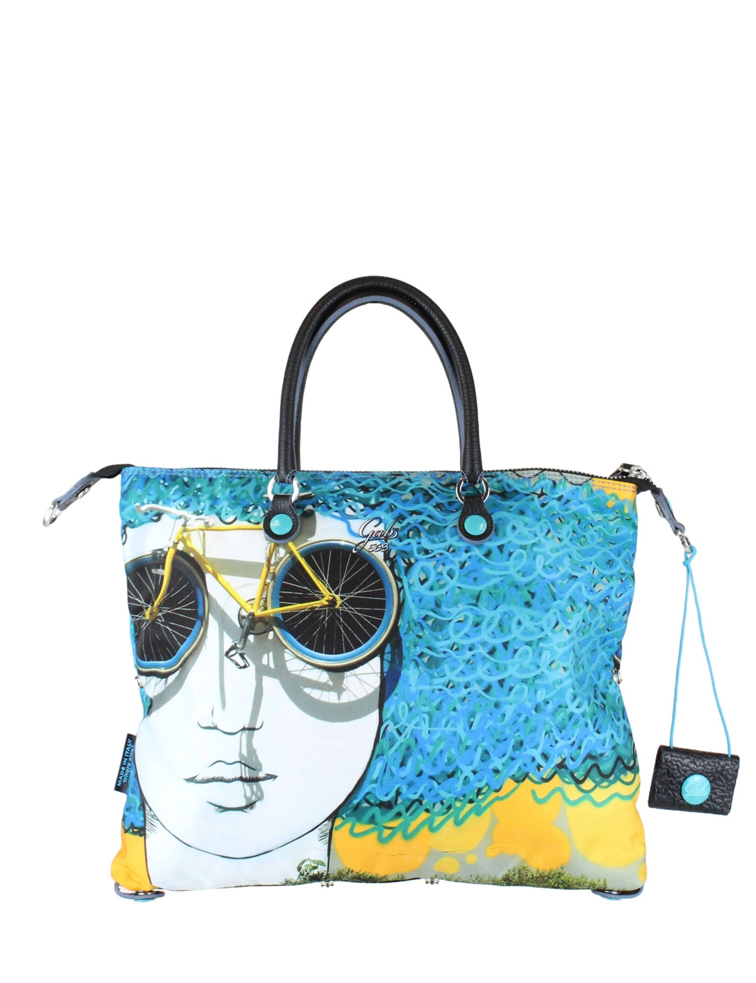 Borse a mano Giallo Celeste Gabs