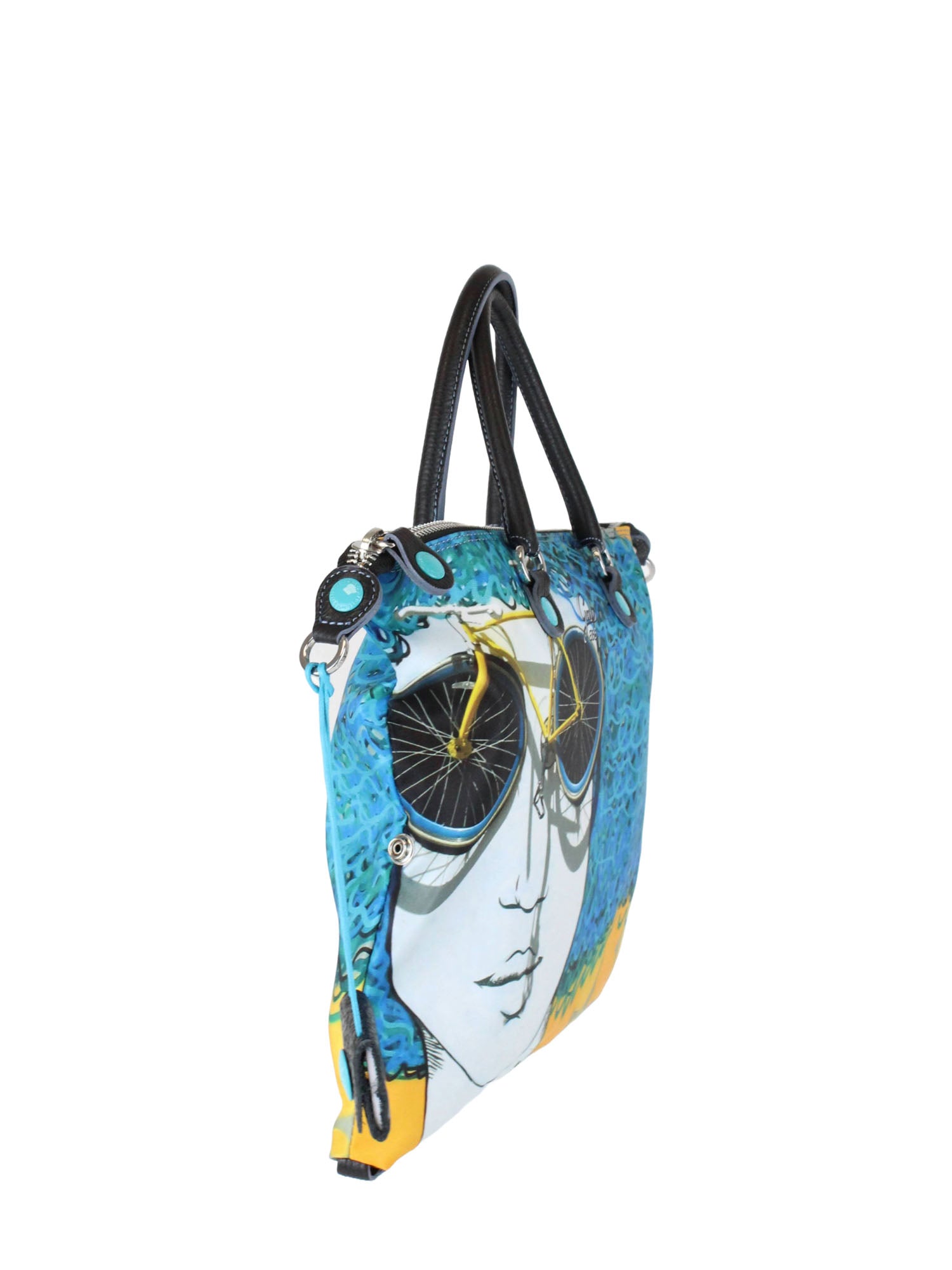 Borse a mano Giallo Celeste Gabs