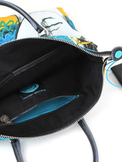 Borse a mano Giallo Celeste Gabs