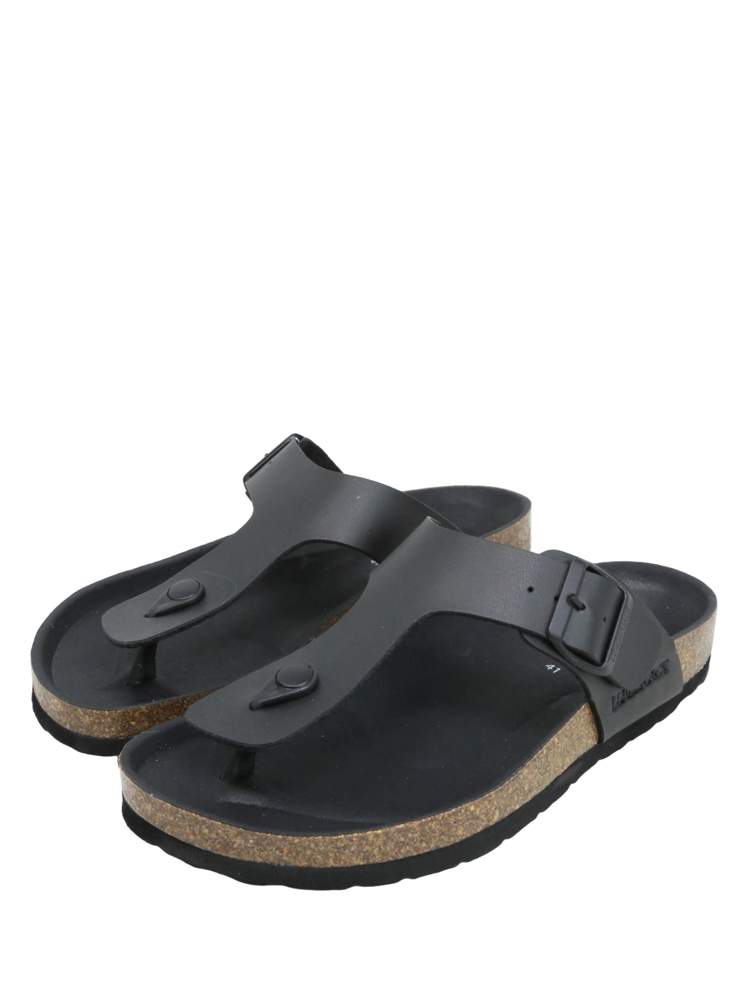 Infradito Nero Lumberjack