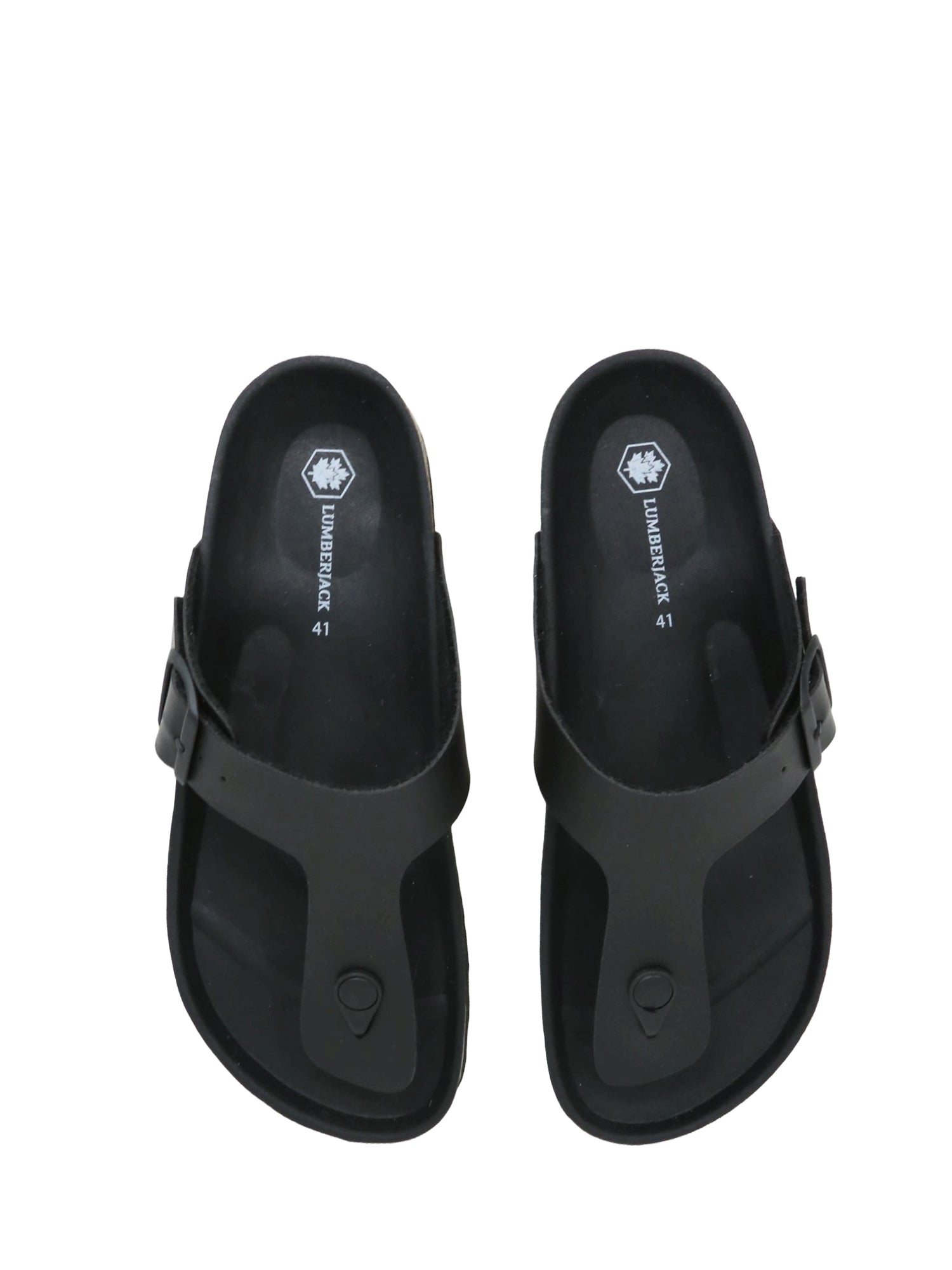 Infradito Nero Lumberjack