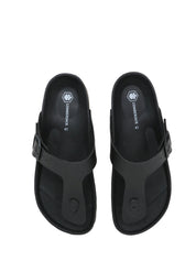 Infradito Nero Lumberjack