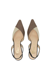Sandali tacco Beige Grace Shoes