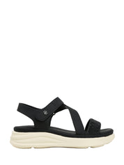 Sandali con strappi Nero Lumberjack