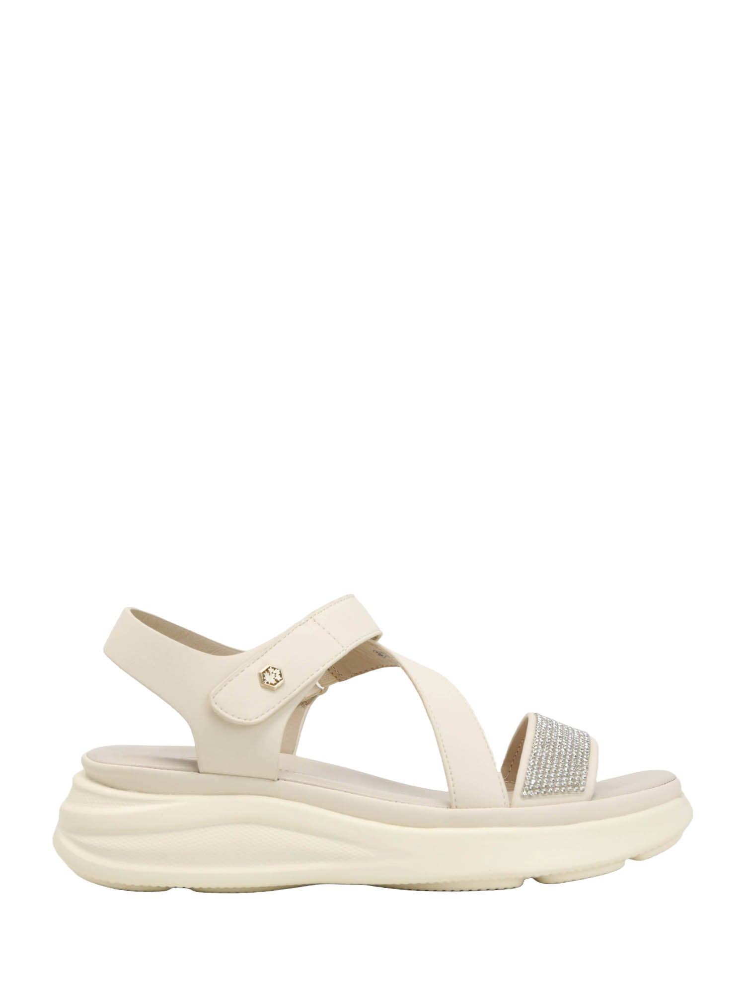 Sandali con strappi Beige Lumberjack