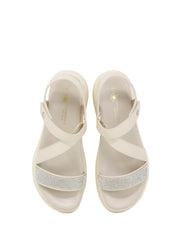 Sandali con strappi Beige Lumberjack