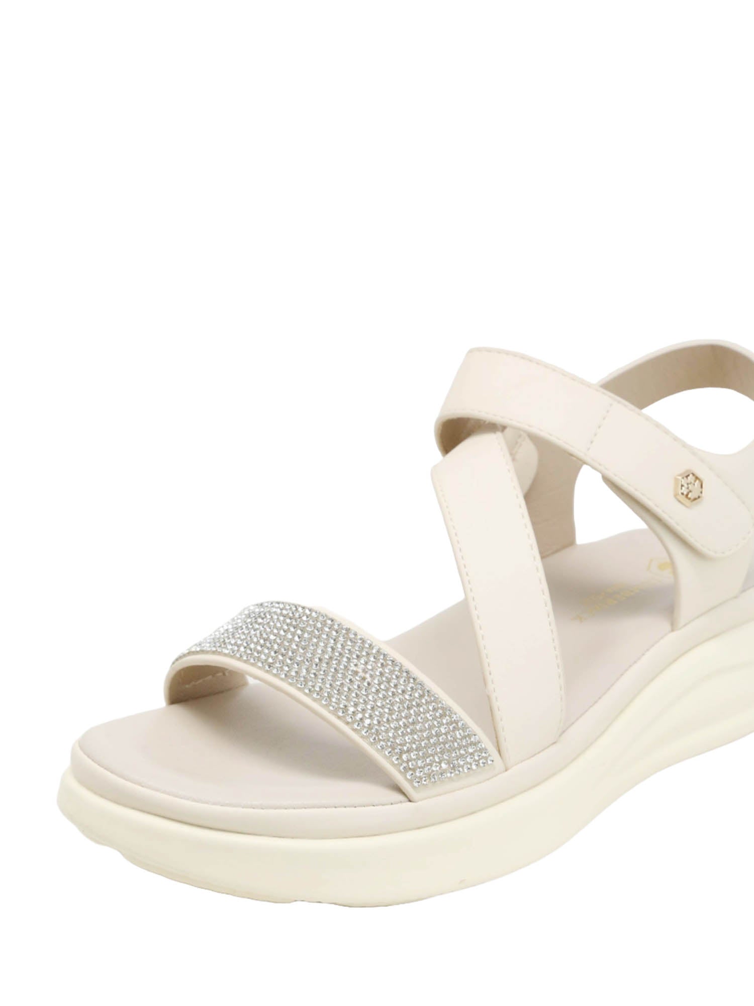 Sandali con strappi Beige Lumberjack