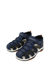 Sandali con strappi Blu Lumberjack