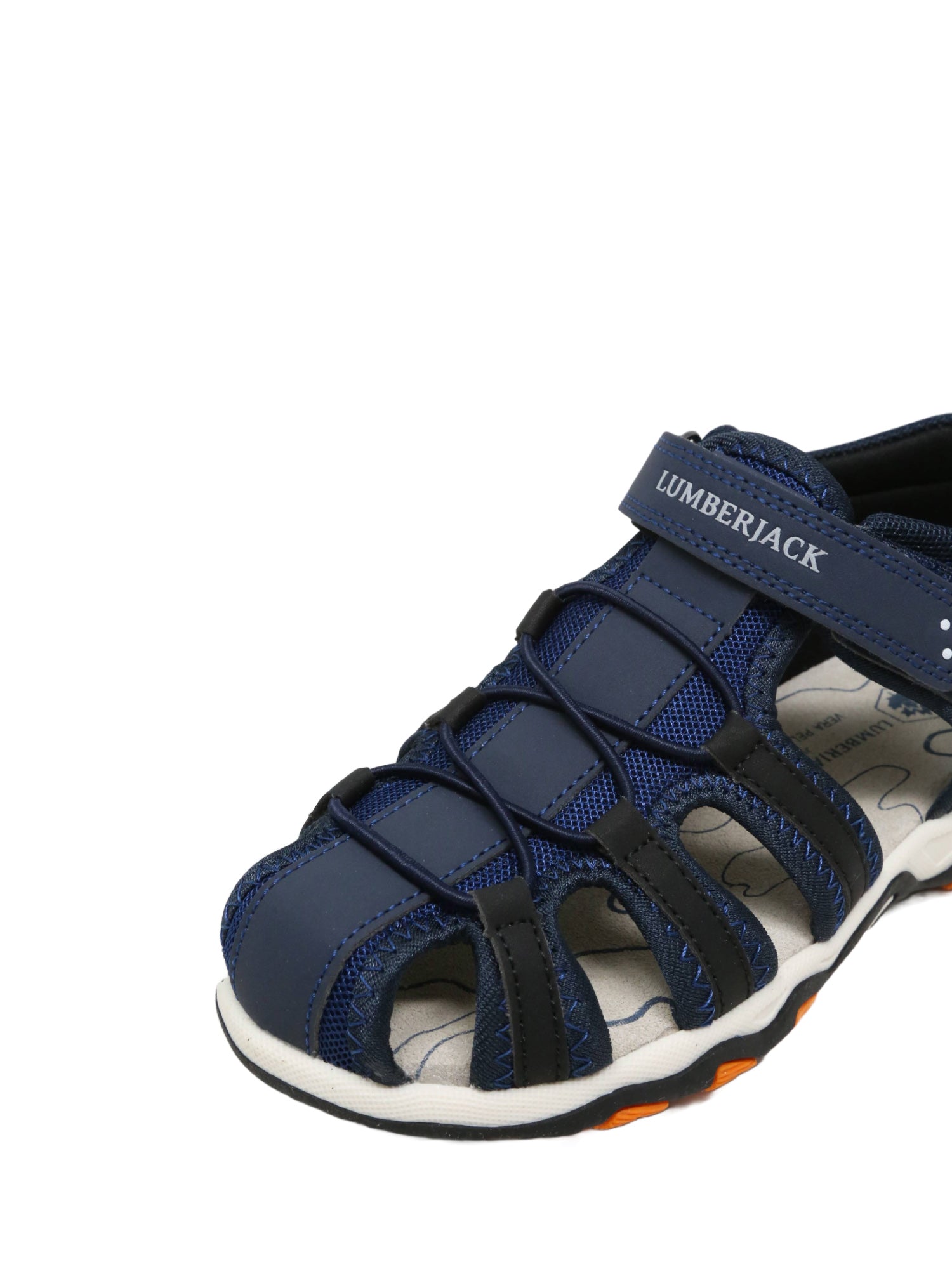 Sandali con strappi Blu Lumberjack