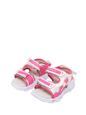 Sandali con strappi Rosa Lumberjack