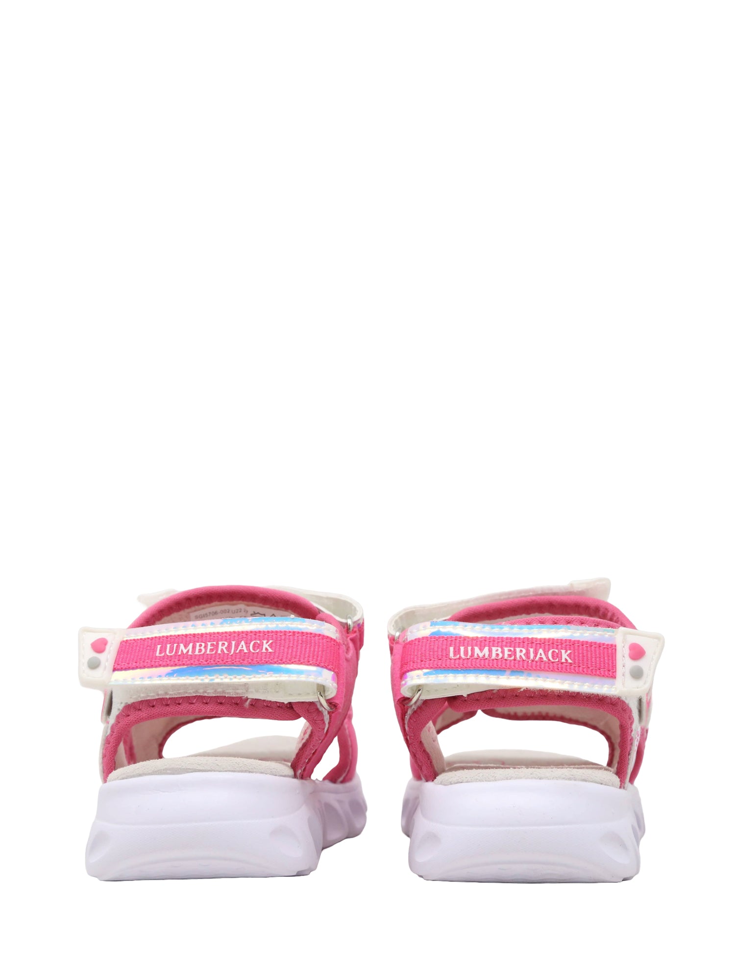 Sandali con strappi Rosa Lumberjack