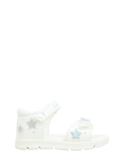 Sandali con strappi Bianco Lumberjack