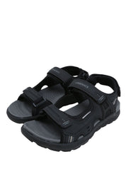 Sandali con strappi Nero Lumberjack