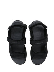 Sandali con strappi Nero Lumberjack