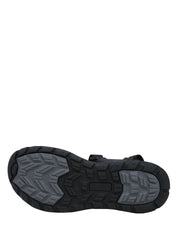 Sandali con strappi Nero Lumberjack