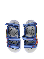 Scarpe con strappi Blu Lumberjack